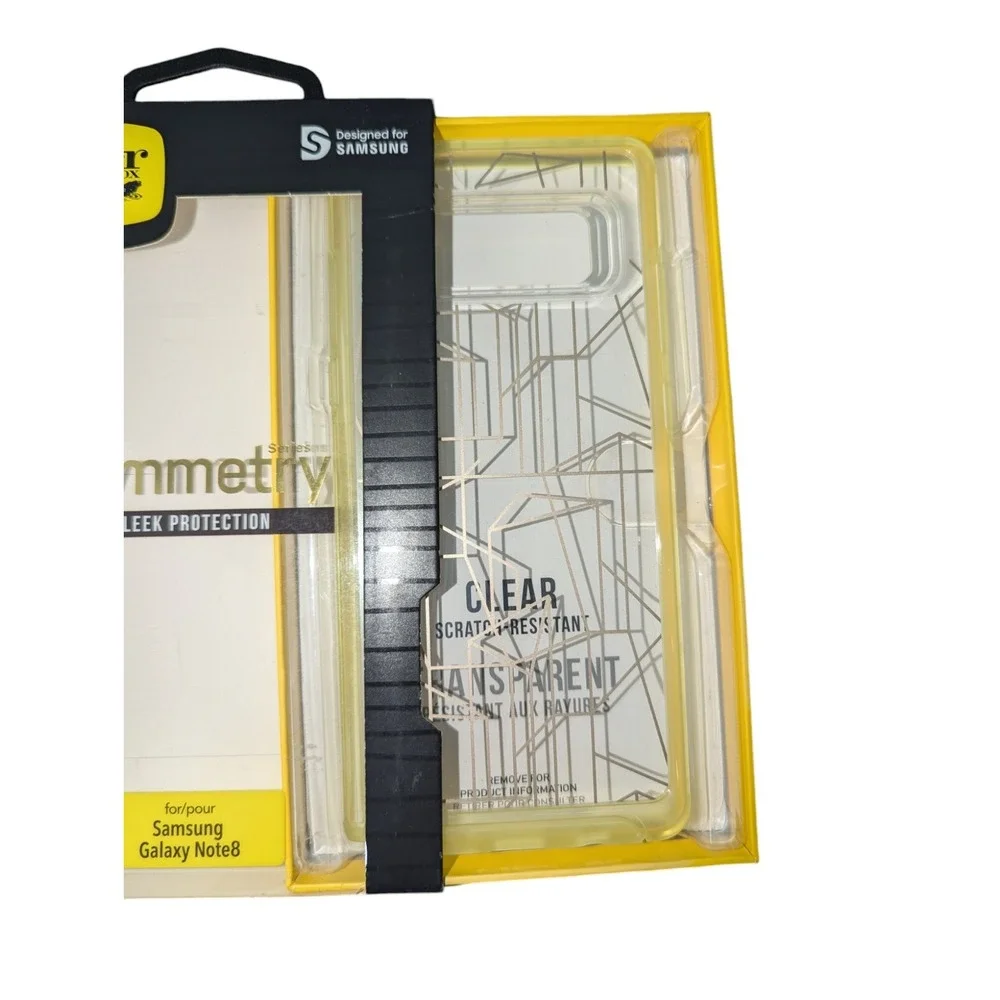 OTTERBOX Symmetry Series Clear Graphics Samsung Galaxy Note8 Read Description W4